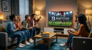 smart tv living room