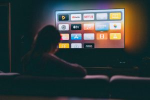 smart TV streaming interface