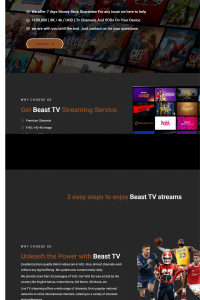 Beast TV NBA streaming service for basketball fans